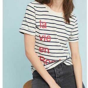 Anthropologie la vie en rose t-shirt XL